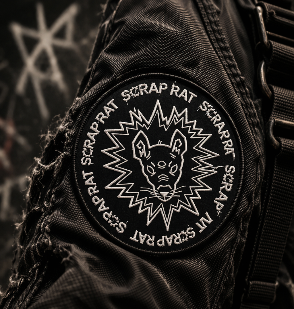 Three eyed Scrap Rat PATCH