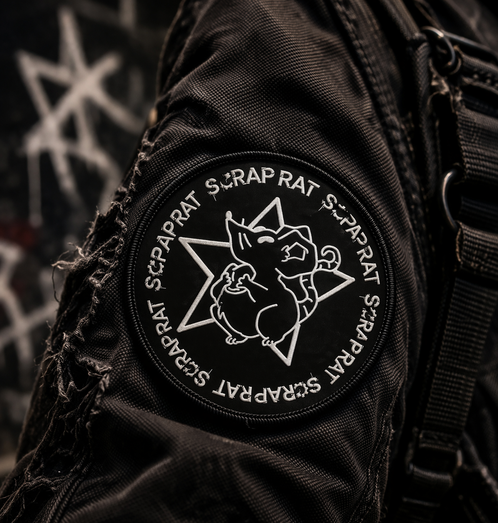 Happy Scrap Rat PATCH