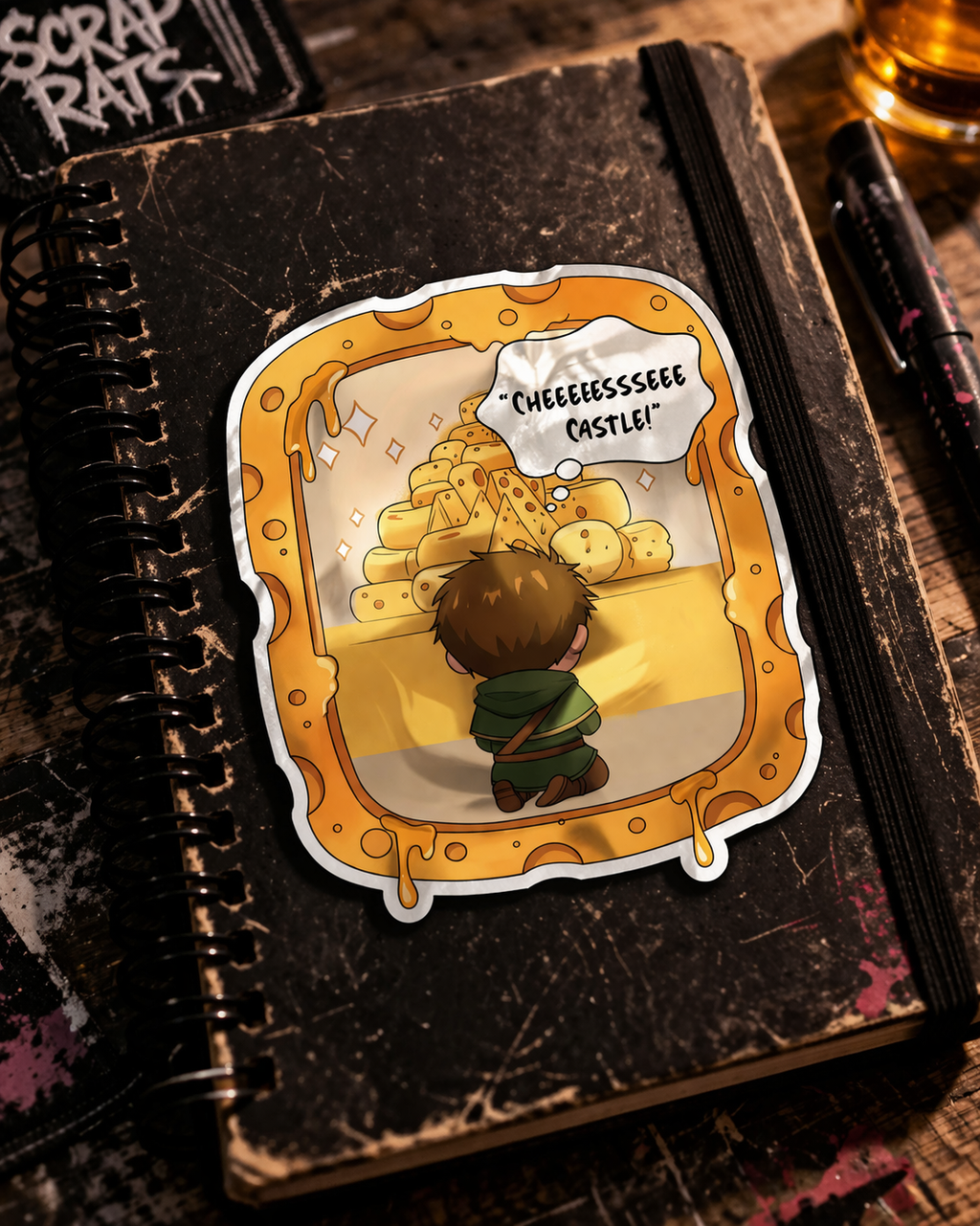 Cheese Castle DELUXE STICKER