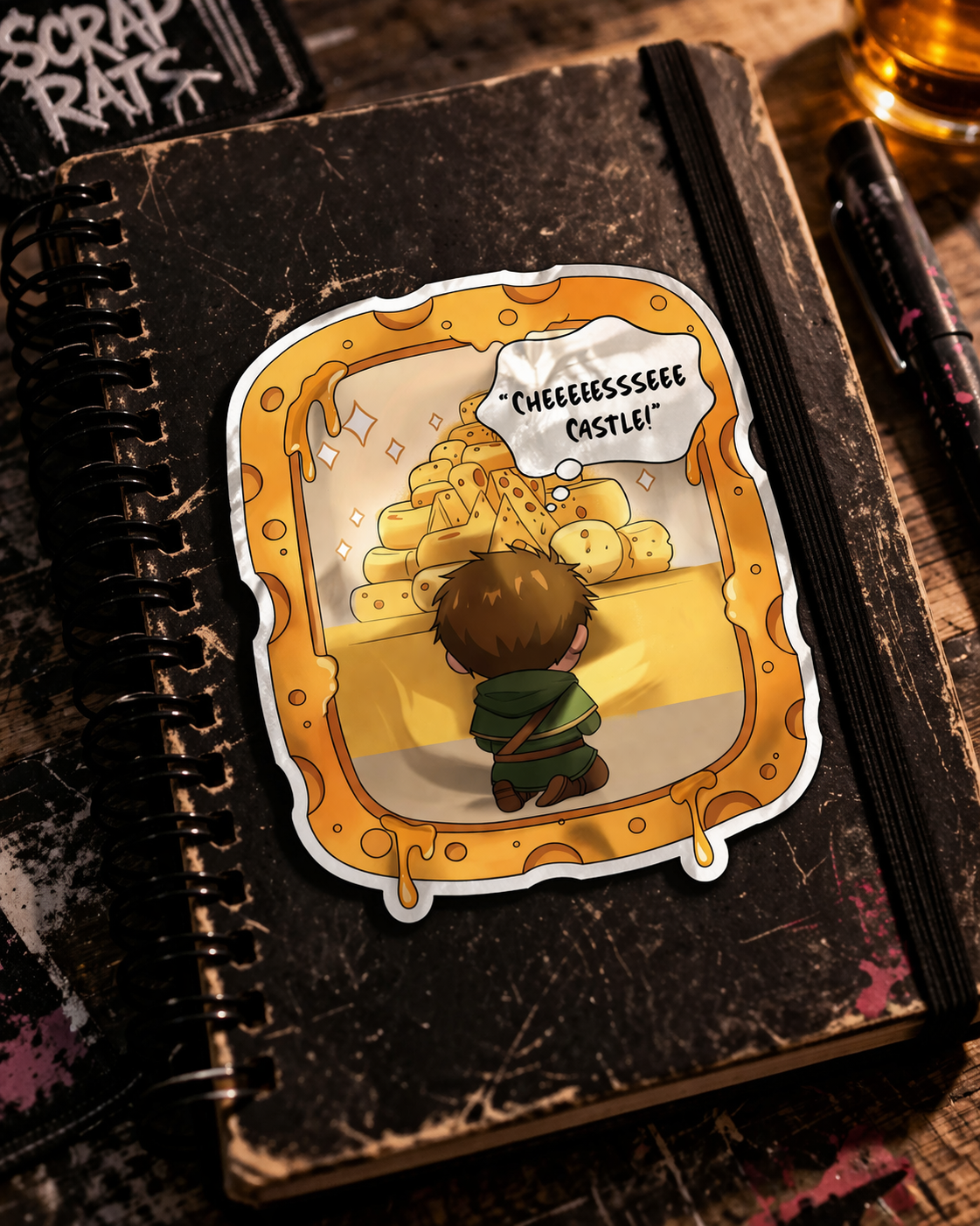 Cheese Castle DELUXE STICKER