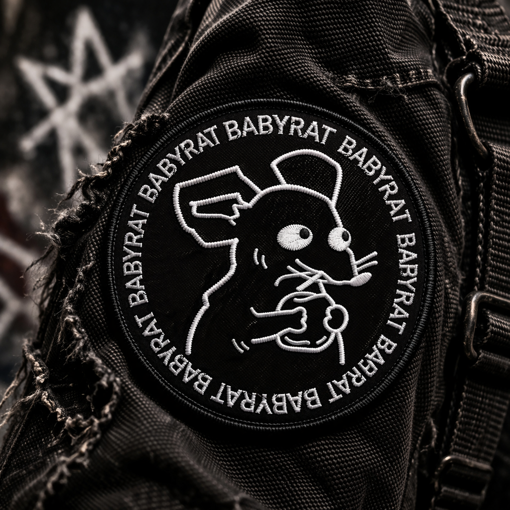 Limited edition Baby Rat PATCH